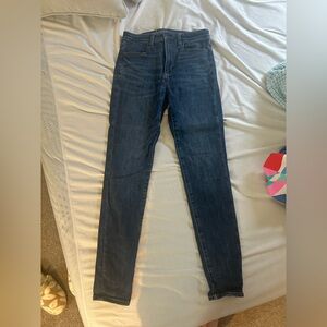 American Eagle Outfitters Dark Blue Skinny Jeans